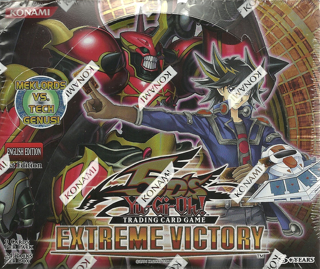 EXTREME VICTORY ) - 1st Edition - Booster Box - Sealed New - Yu-Gi