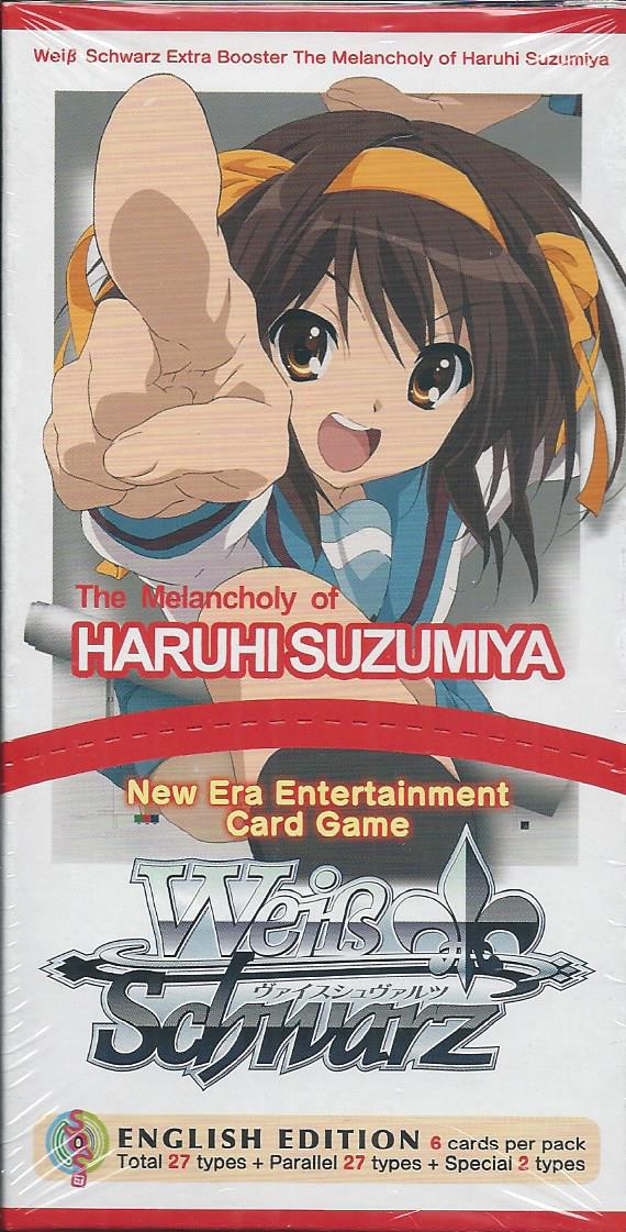 The Melancholy of Haruhi Suzumiya Weiss Schwarz Extra Booster 6Pack BOX 