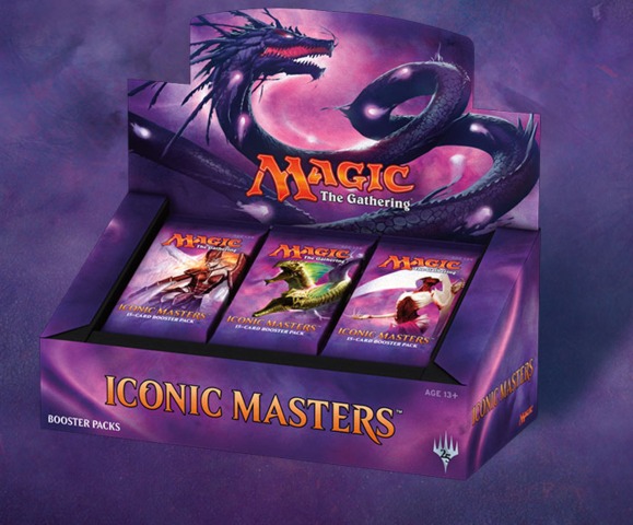 MTG Iconic Masters Booster Box English Magic the Gathering 24 Packs SEALED 