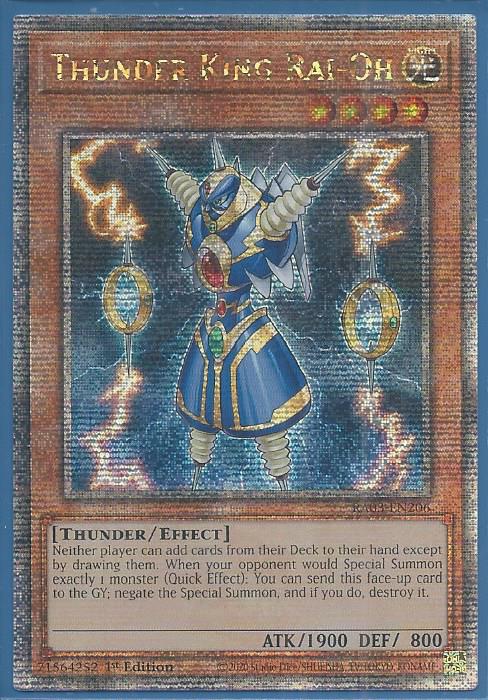 RA03-EN206Q Thunder King Rai-Oh – Quarter Century Secret Rare - Quarter Century Bonanza | Trading Card Mint - Yugioh, Cardfight Vanguard, Trading Cards Cheap, Fast, Mint For Over 25 Years RA03-EN206Q Thunder King Rai-Oh – Quarter Century Secret Rare - Quarter Century Bonanza | Trading Card Mint - Yugioh, Cardfight Vanguard, Trading Cards Cheap, Fast, Mint For Over 25 Years