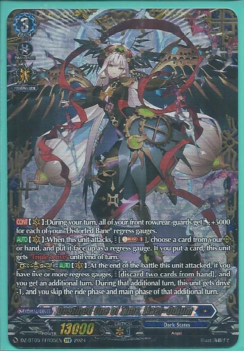 DZ-BT05/FFR05 Destined One of Time, Liael=Odium – Double Frame Rare - DZ Booster 05: Omniscient Awakening | Trading Card Mint - Yugioh, Cardfight Vanguard, Trading Cards Cheap, Fast, Mint For Over 25 Years DZ-BT05/FFR05 Destined One of Time, Liael=Odium – Double Frame Rare - DZ Booster 05: Omniscient Awakening | Trading Card Mint - Yugioh, Cardfight Vanguard, Trading Cards Cheap, Fast, Mint For Over 25 Years